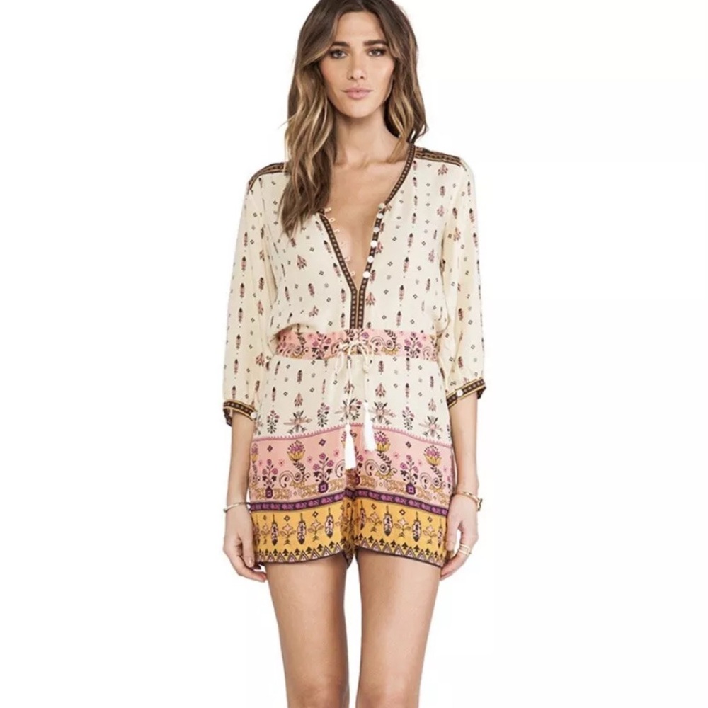 SPELL Desert Wanderer Playsuit in High Moon
Size 10